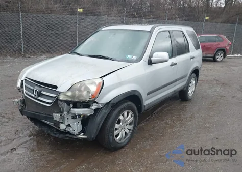 2005 Honda Cr-V Ex из США, поврежденный, VIN SHSRD78885U323261